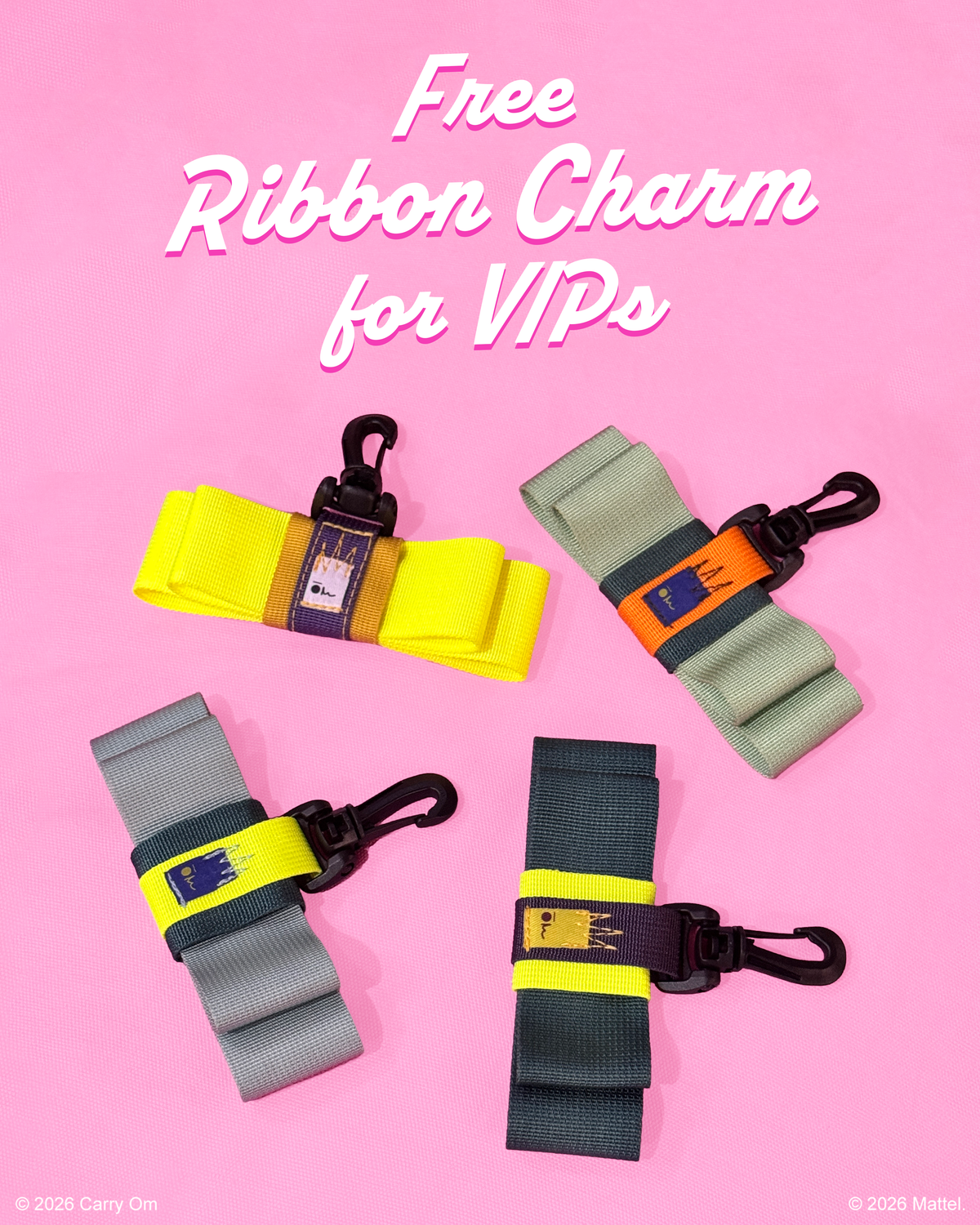 The Barbie 🩷 Carry Om Collab Event - VIP SPENDABLE PASS